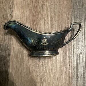 Vintage Stevens hotel gravy / sauce boat